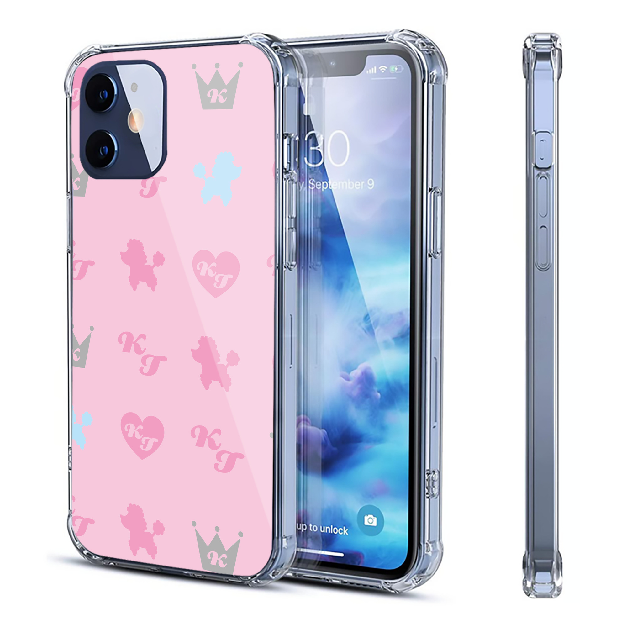 （画像用） Hello Kitty ハローキティ 【iPhone 12シリーズ対応】透明スマホケース（クリアソフトケース）